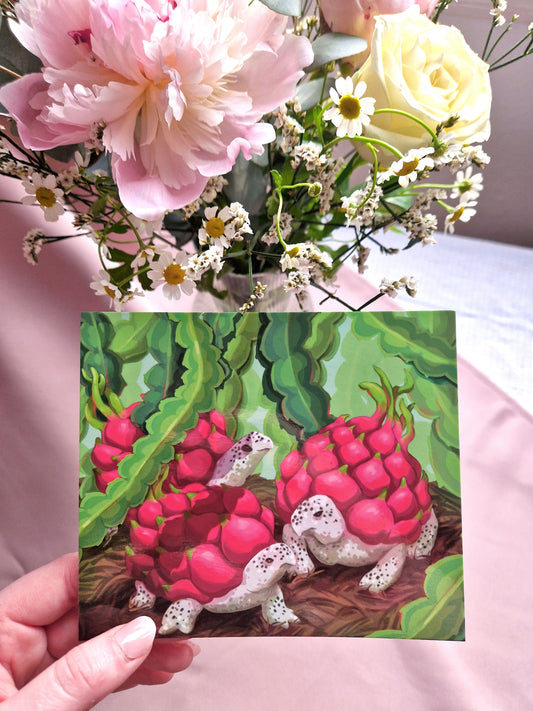 Drachenfruchtschildkröte Karte