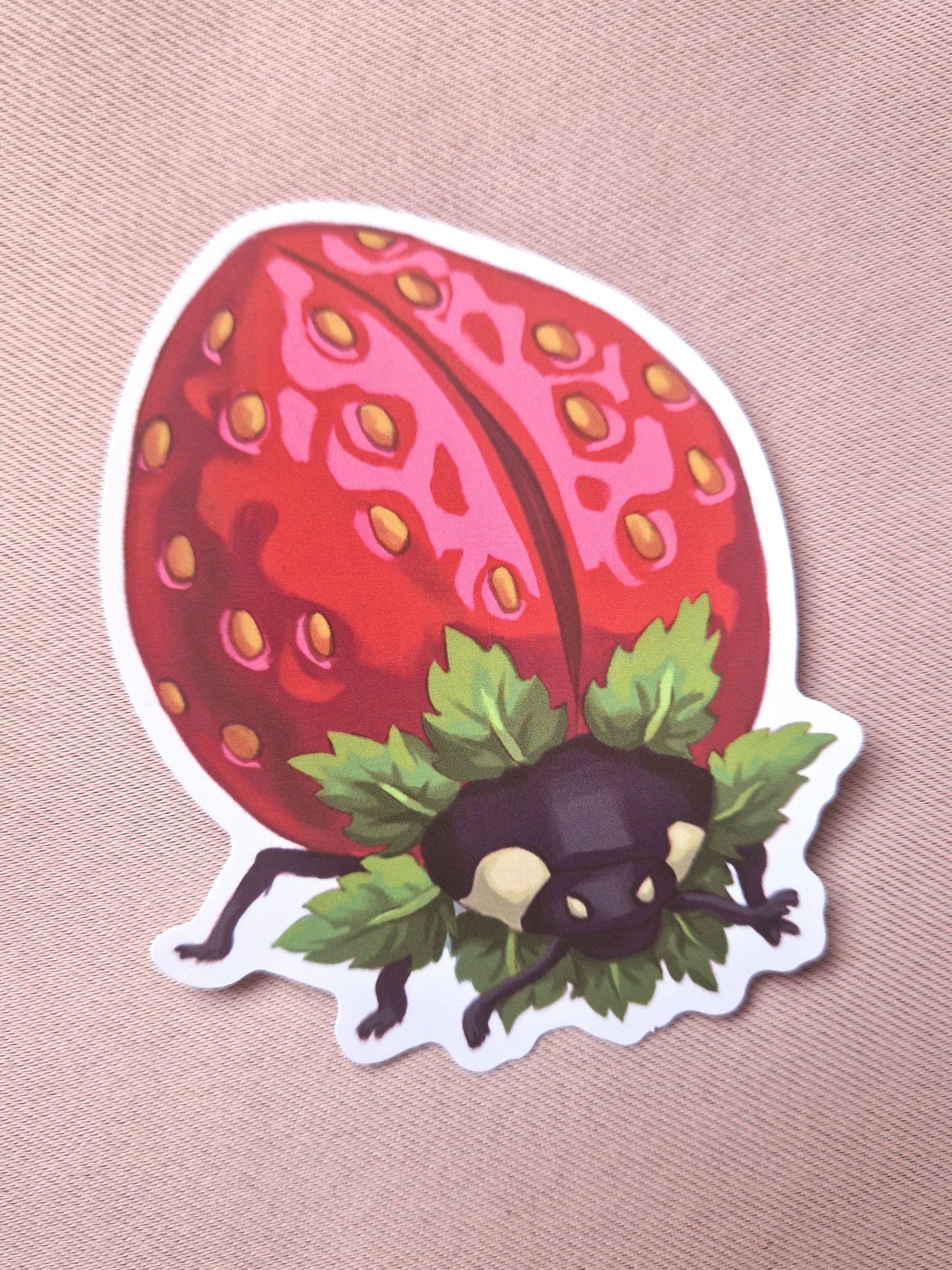 Erdbeerkäfer Sticker