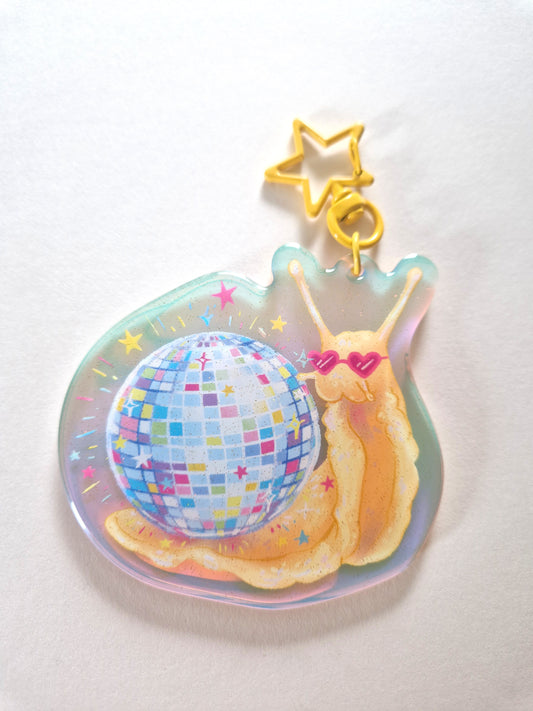 Disco Snail Schlüsselanhänger