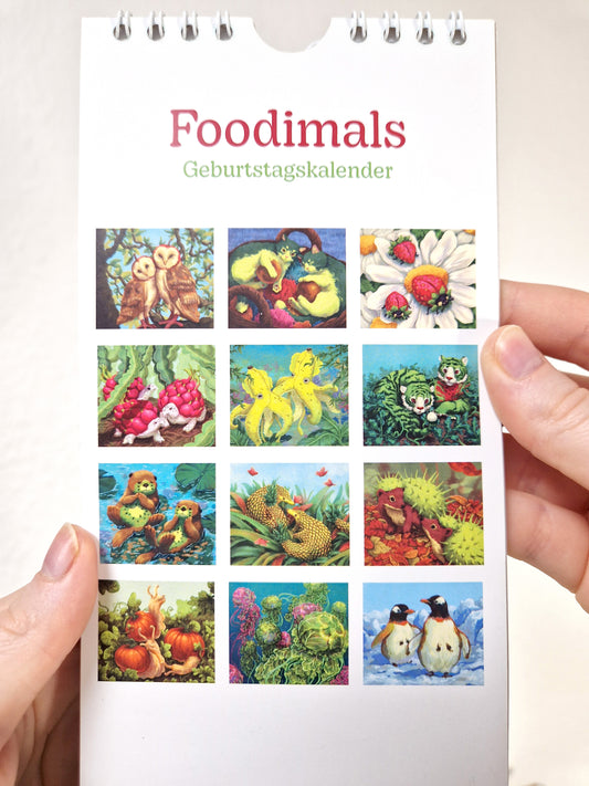 Foodimals Geburtstagskalender