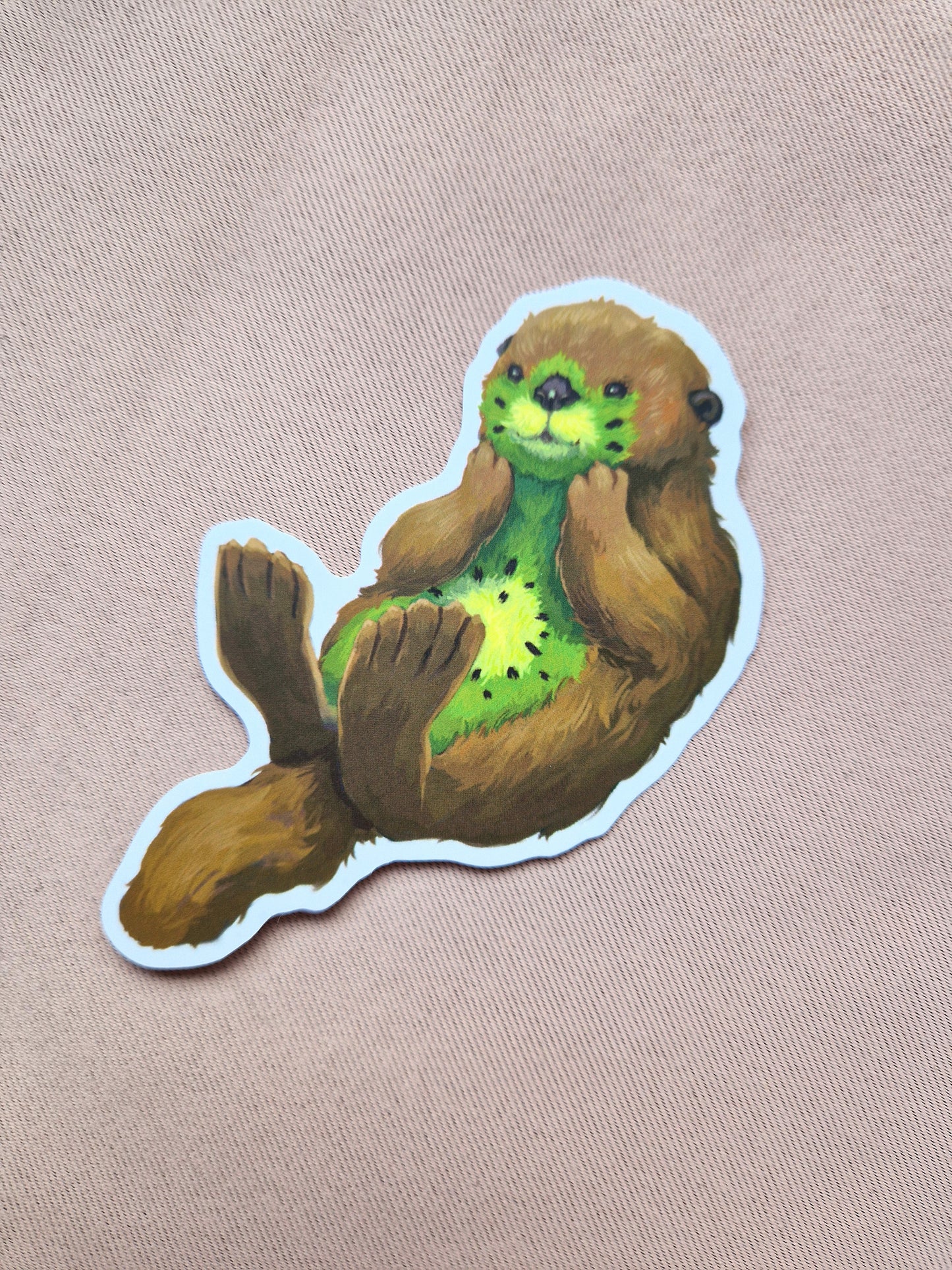 Kiwiotter Sticker