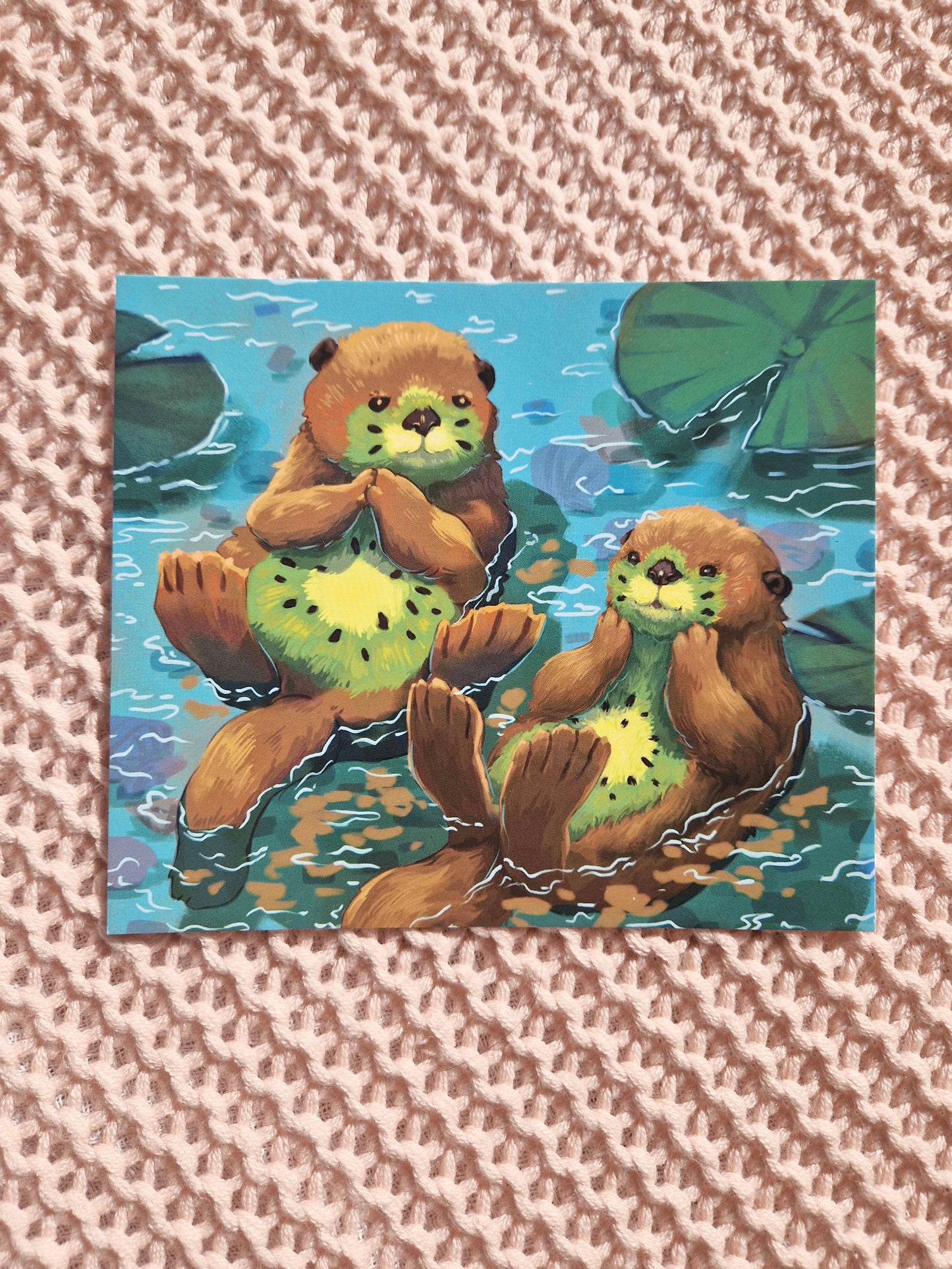 Kiwiotter Karte
