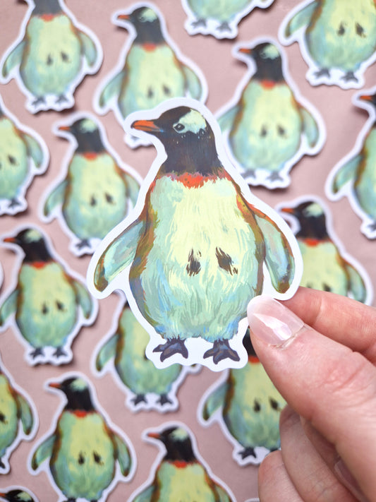 Pearguin Sticker