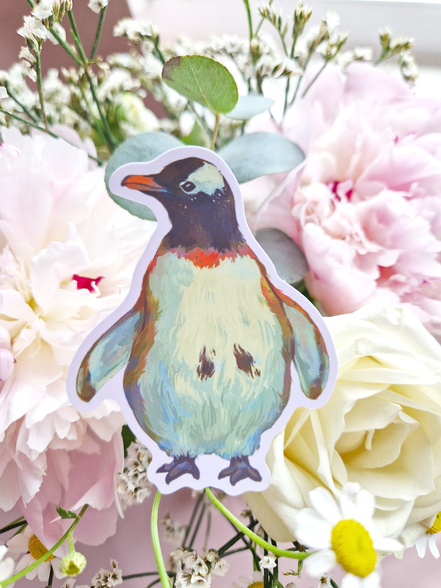 Pearguin Sticker