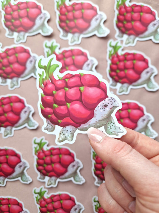Drachenfruchtschildkröte Sticker