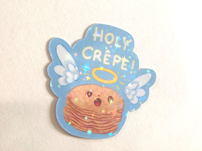 Holy Crepe Glitzer Sticker
