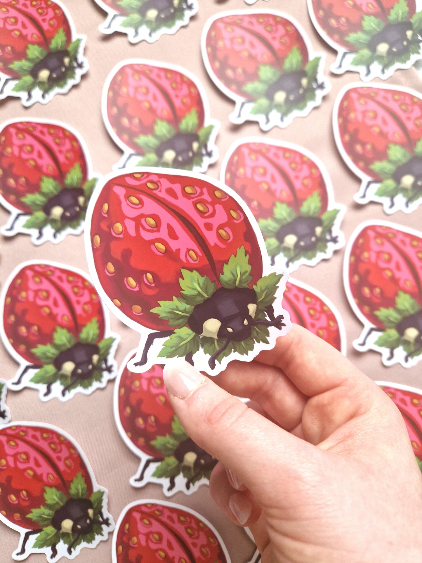 Erdbeerkäfer Sticker