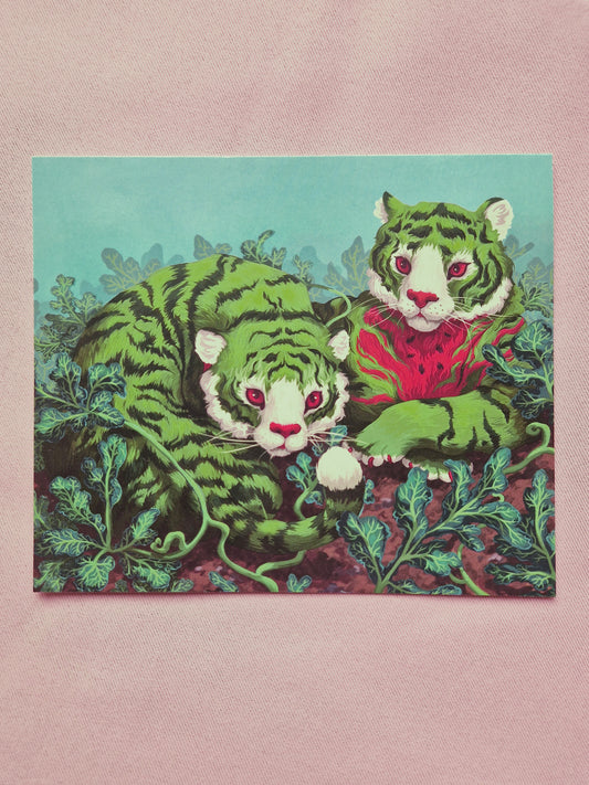 Melonentiger Karte