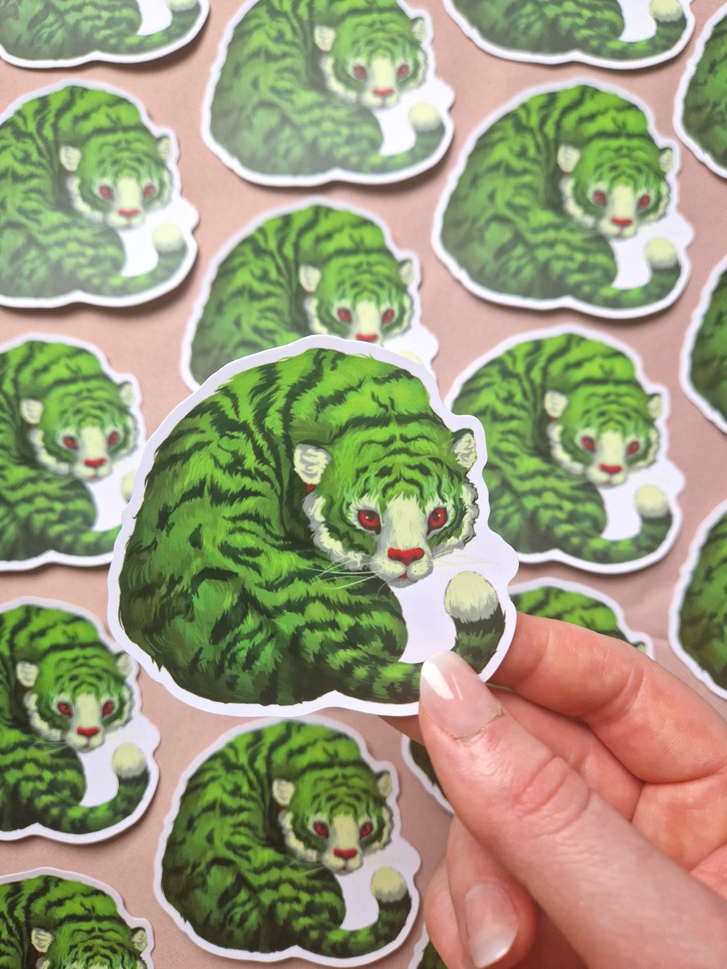 Melonentiger Sticker