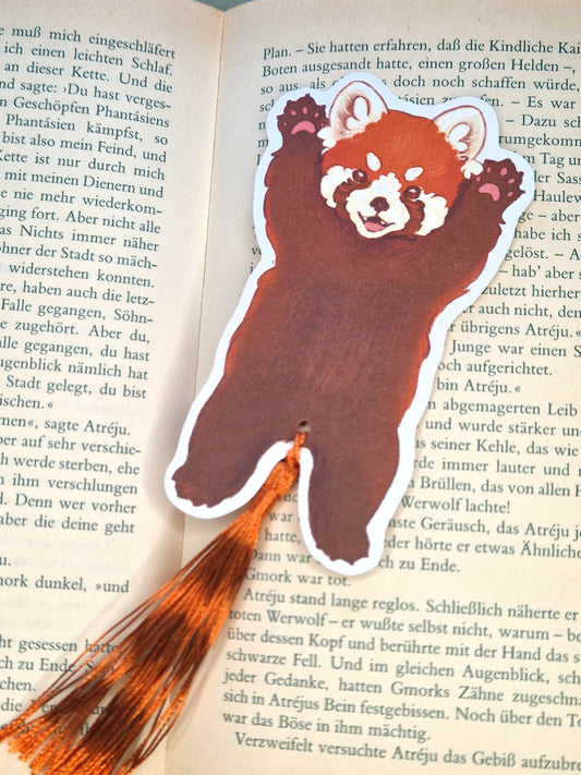 Roter Panda Lesezeichen