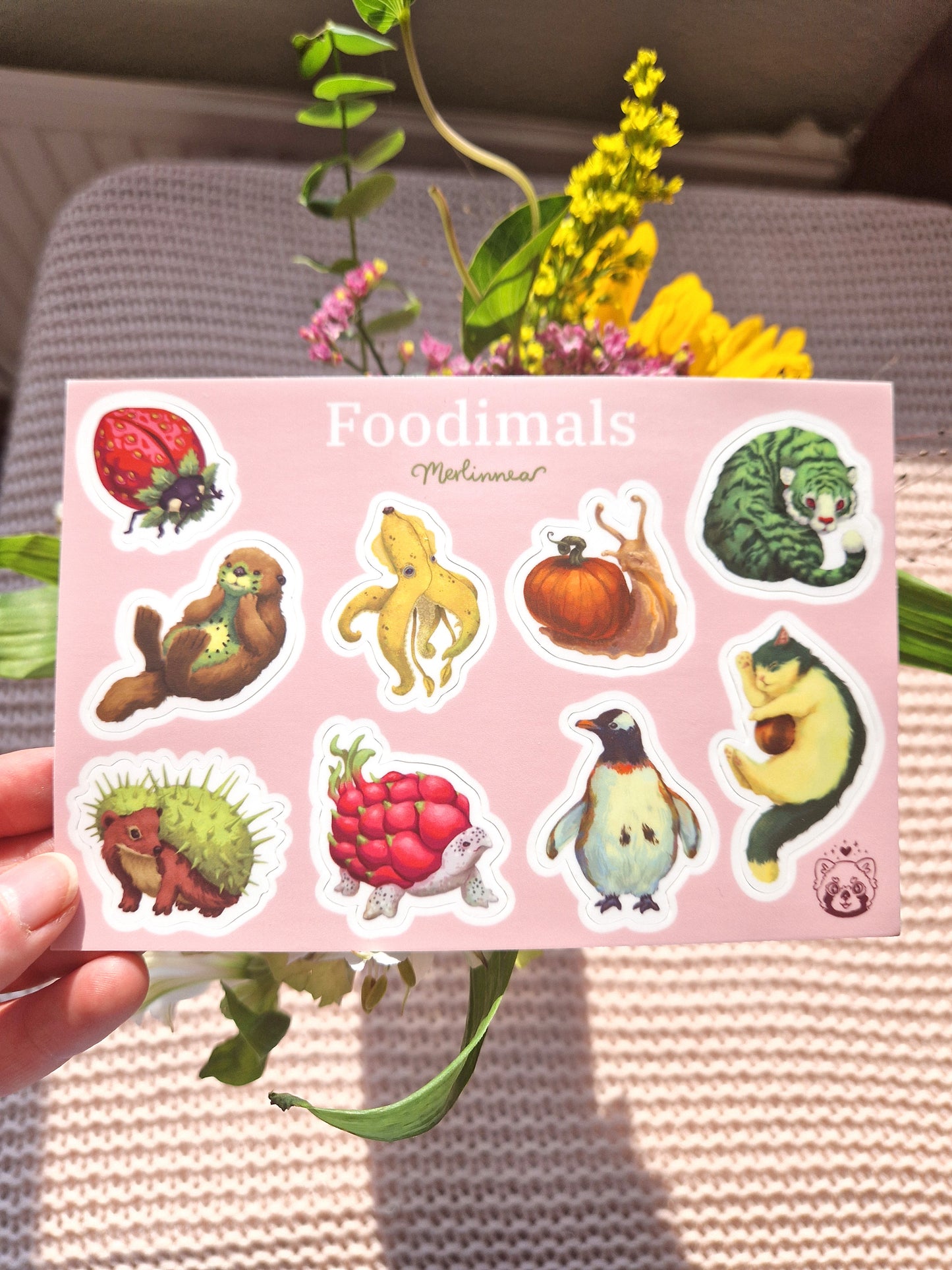Foodimals Sticker Sheet