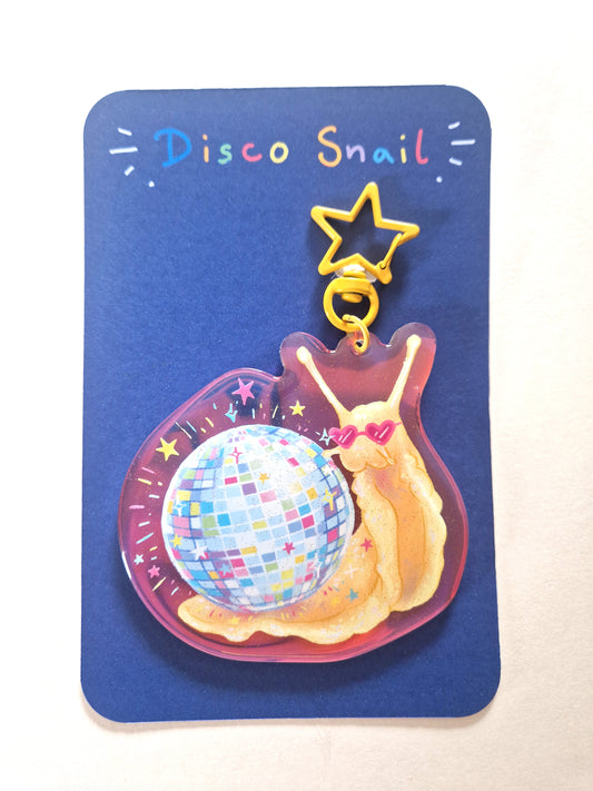 Disco Snail Schlüsselanhänger