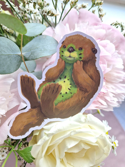 Kiwiotter Sticker