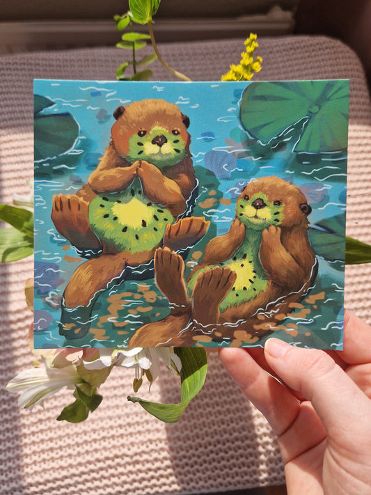 Kiwiotter Karte