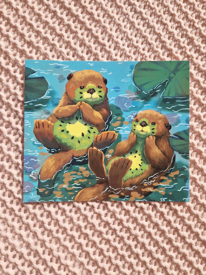 Kiwiotter Karte