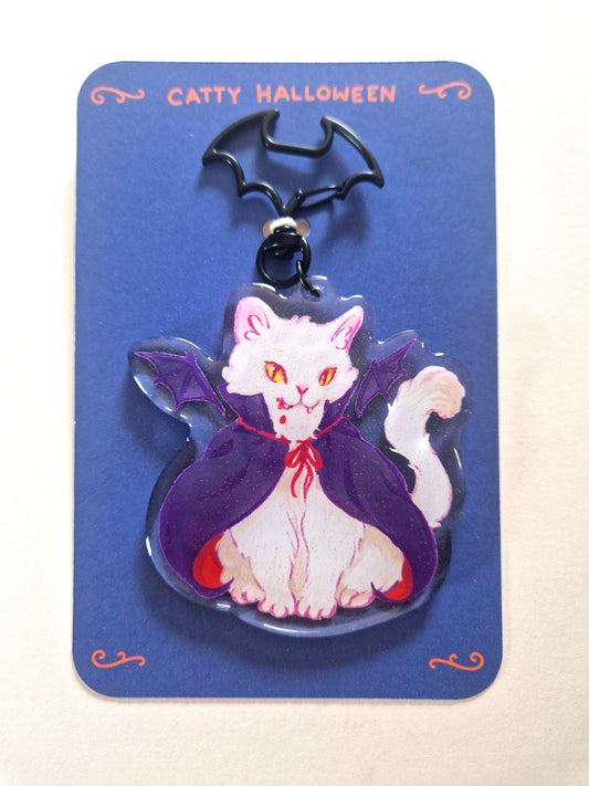 Vampirkatze Schlüsselanhänger