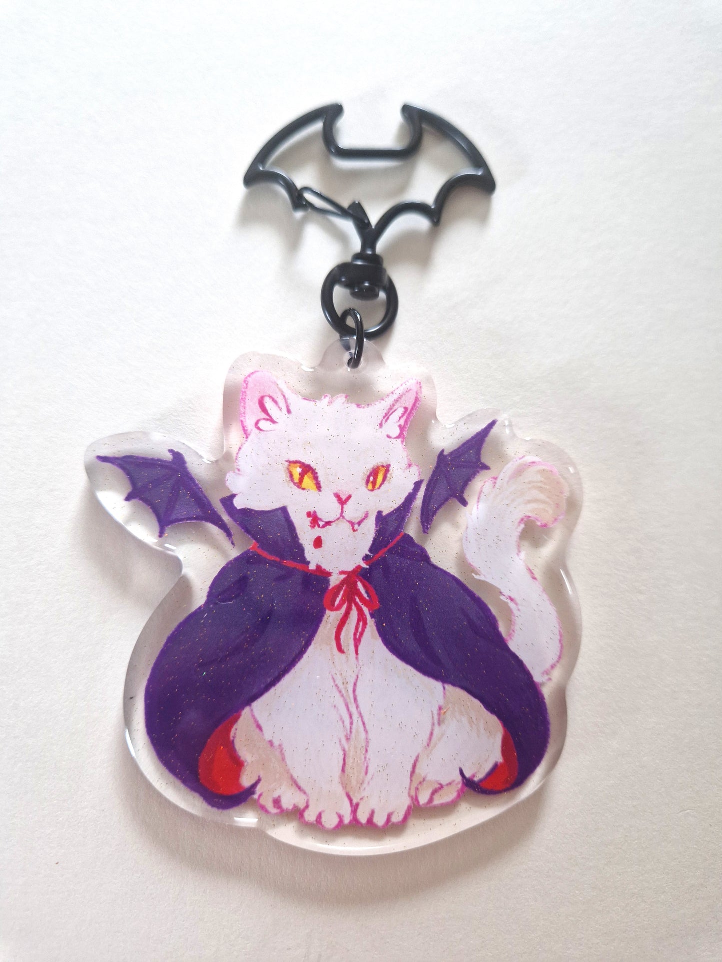 Vampirkatze Schlüsselanhänger