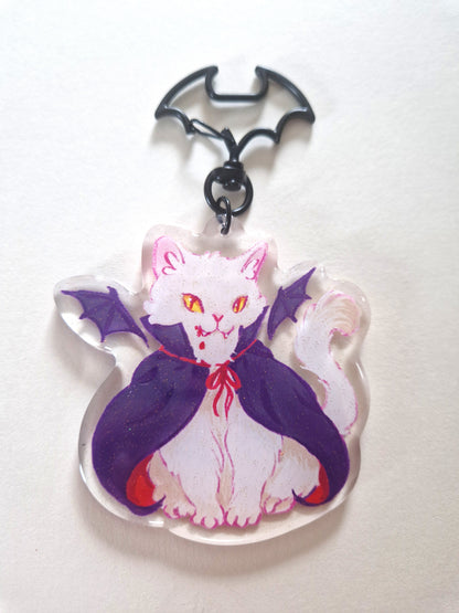 Vampirkatze Schlüsselanhänger
